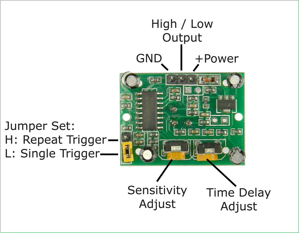 Motion sensor HC-SR501 PIR - Image 2