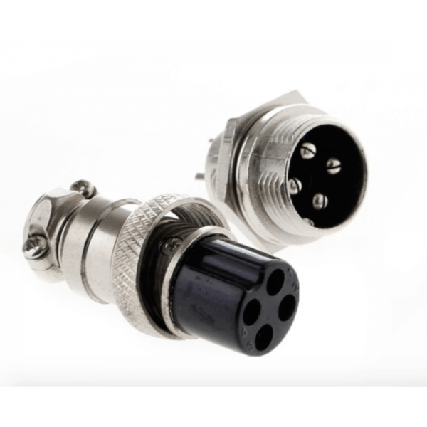 GX16 Aviation Connector Male + Female set - Image 4