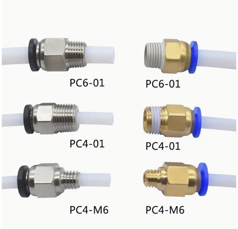 PC4-01 Brass Connector Pneumatic Coupling - Image 3