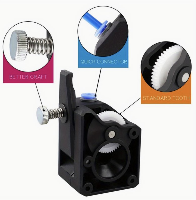 Dual Drive Extruder Upgrade Kit (BMG Clone) - Image 2