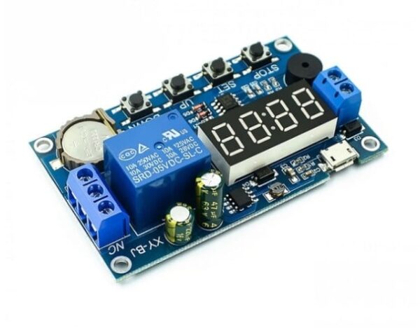DC 5V Real Time Timing Delay Timer Relay Module - Stelltron