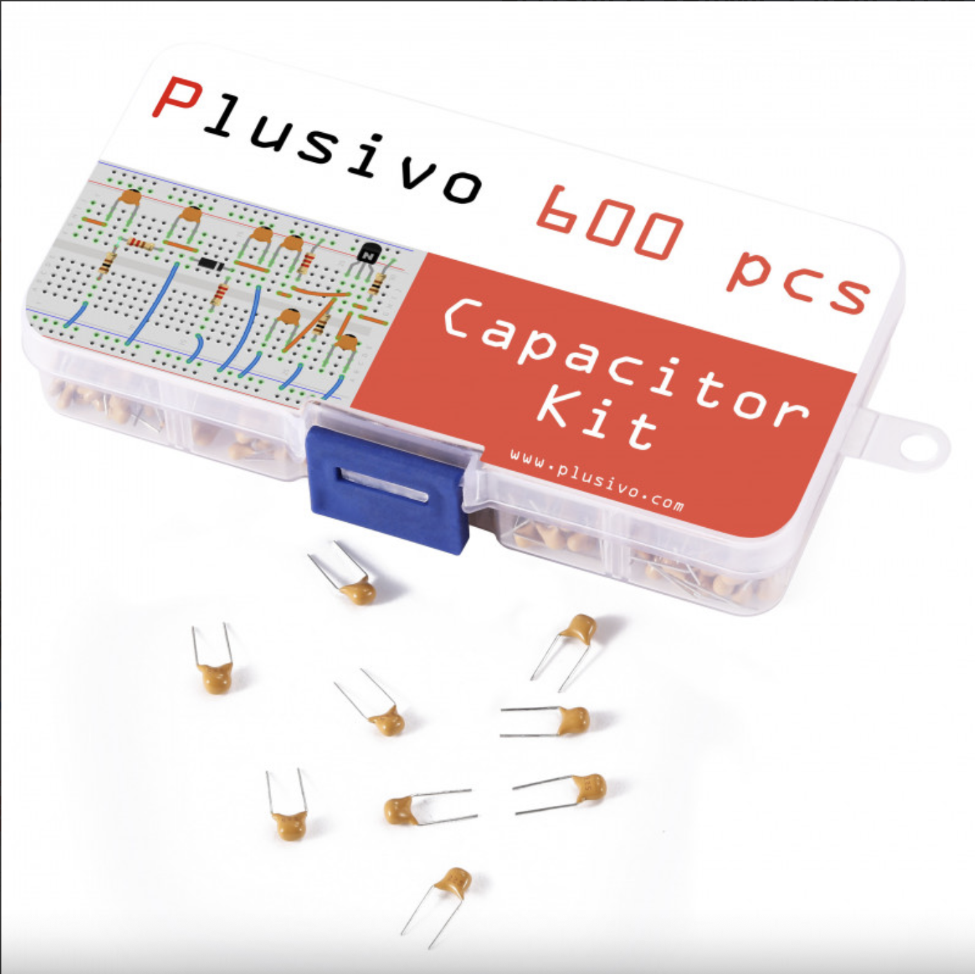 Plusivo Ceramic Capacitor Assortment Kit - Image 9