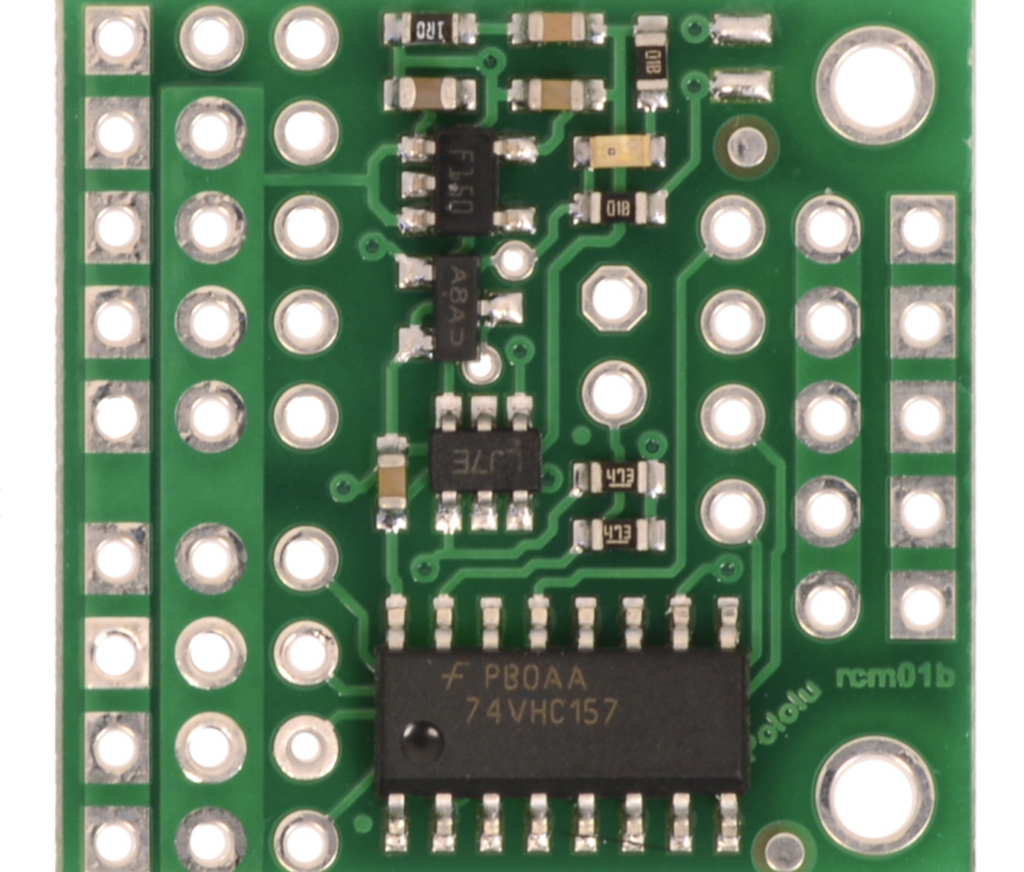 Pololu 4-Channel RC Servo Multiplexer (Assembled) - Stelltron