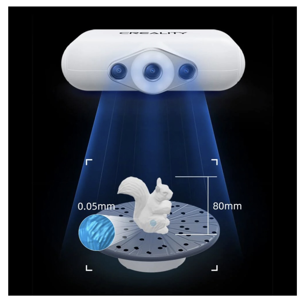 Creality CR-Scan Lizard Premium 3D Scanner Set - Stelltron