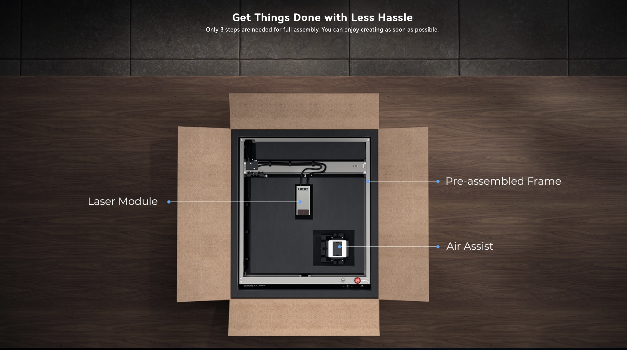 Creality CR Falcon2 Laser Engraver - 22W - Image 13