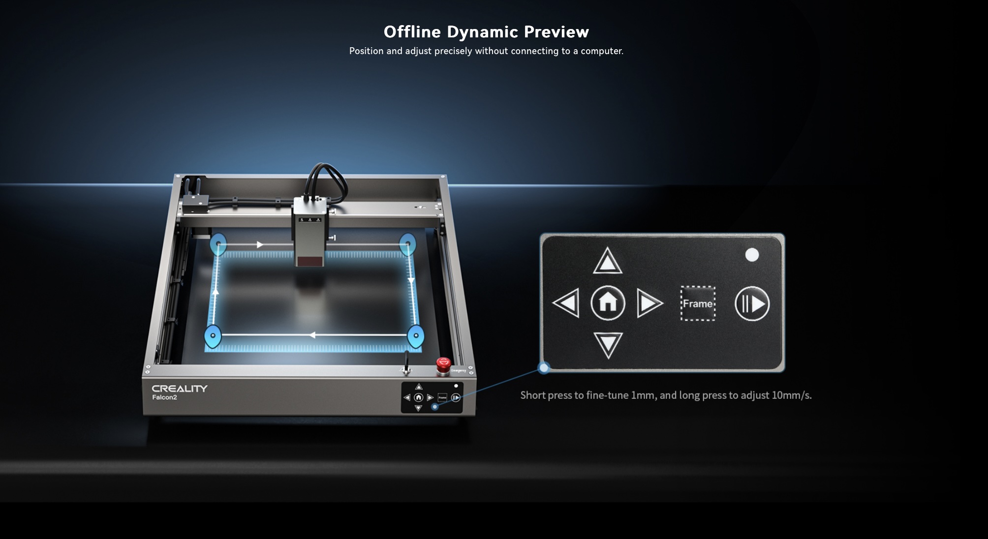 Creality CR Falcon2 Laser Engraver - 22W - Image 15