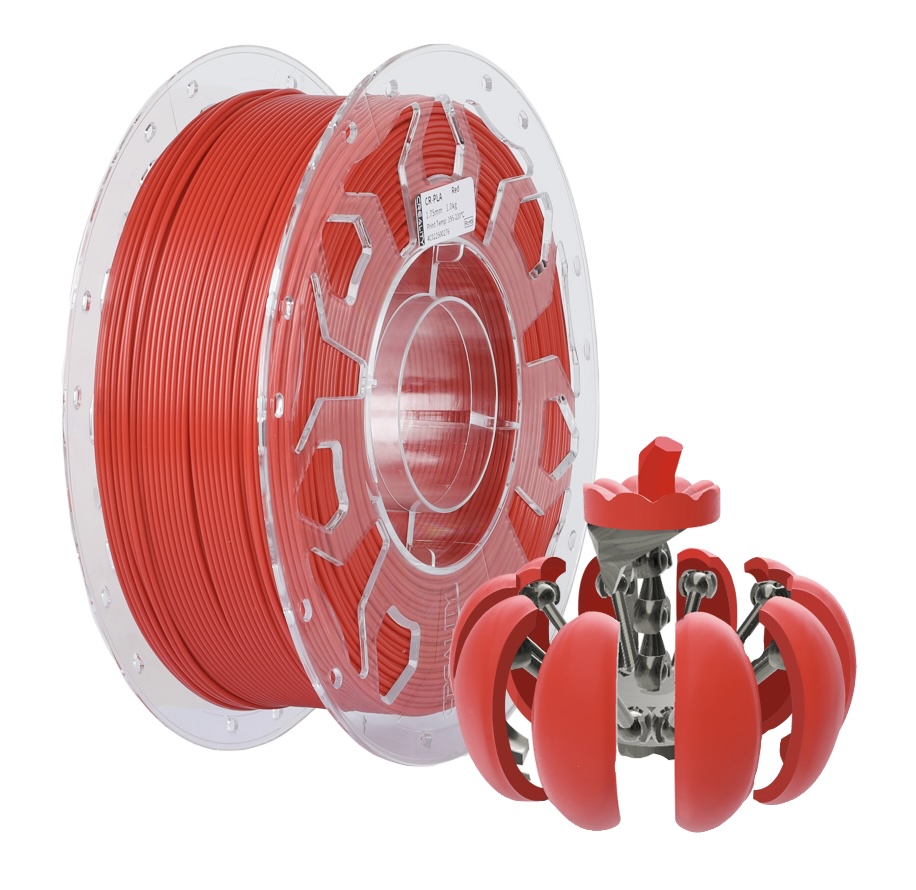 Creality CR-PLA Filament, 1.75mm, 1kg Spool - Red