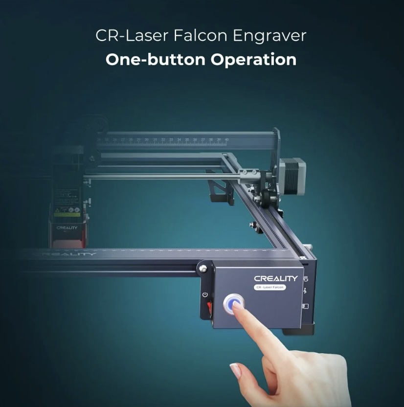 Creality CR Falcon Laser Engraver 10W Pro with Air Assist - Image 8