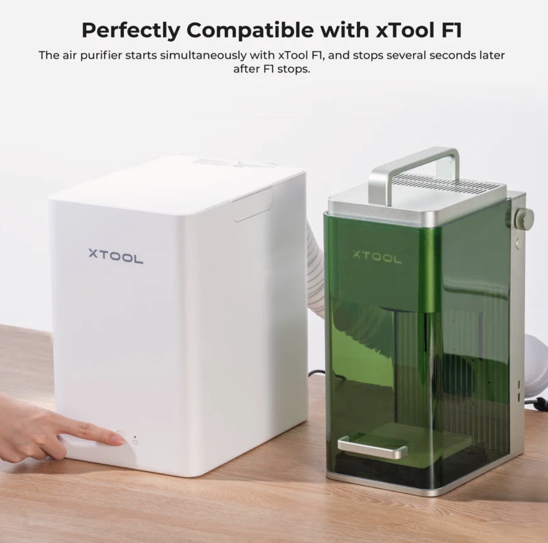xTool Desktop Smoke Purifier for F1 - Image 3