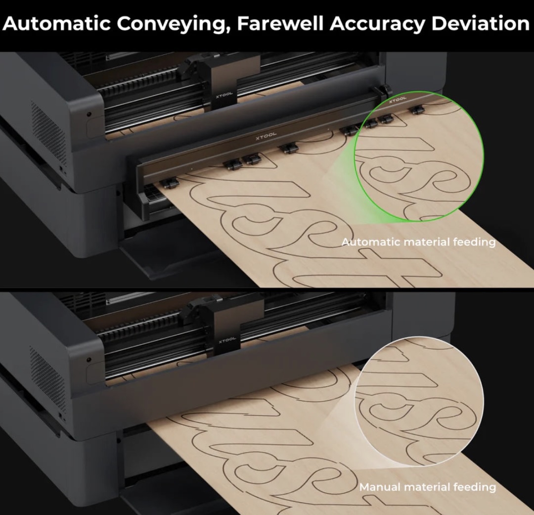 xTool P2 Automatic Conveyor Feeder - Image 4
