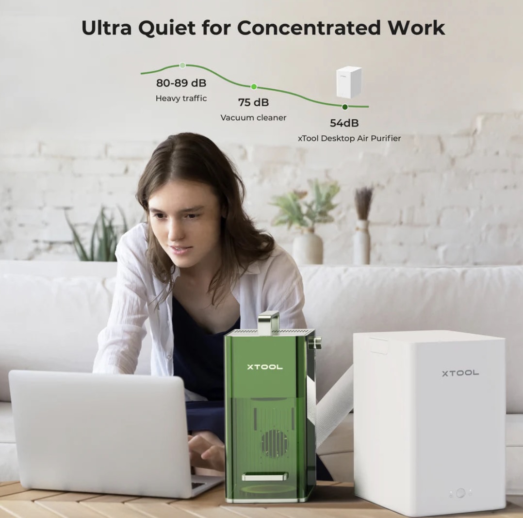 xTool Desktop Smoke Purifier for F1 - Image 6