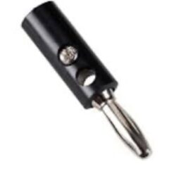 Banana Plug Male - Black