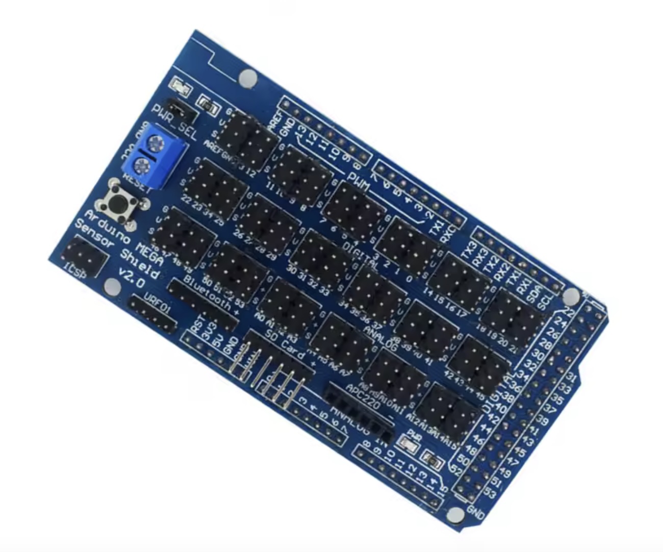 MEGA2560 Sensor Shield Expansion Board - Image 2