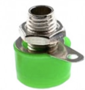 Banana 4mm Female Socket - Green