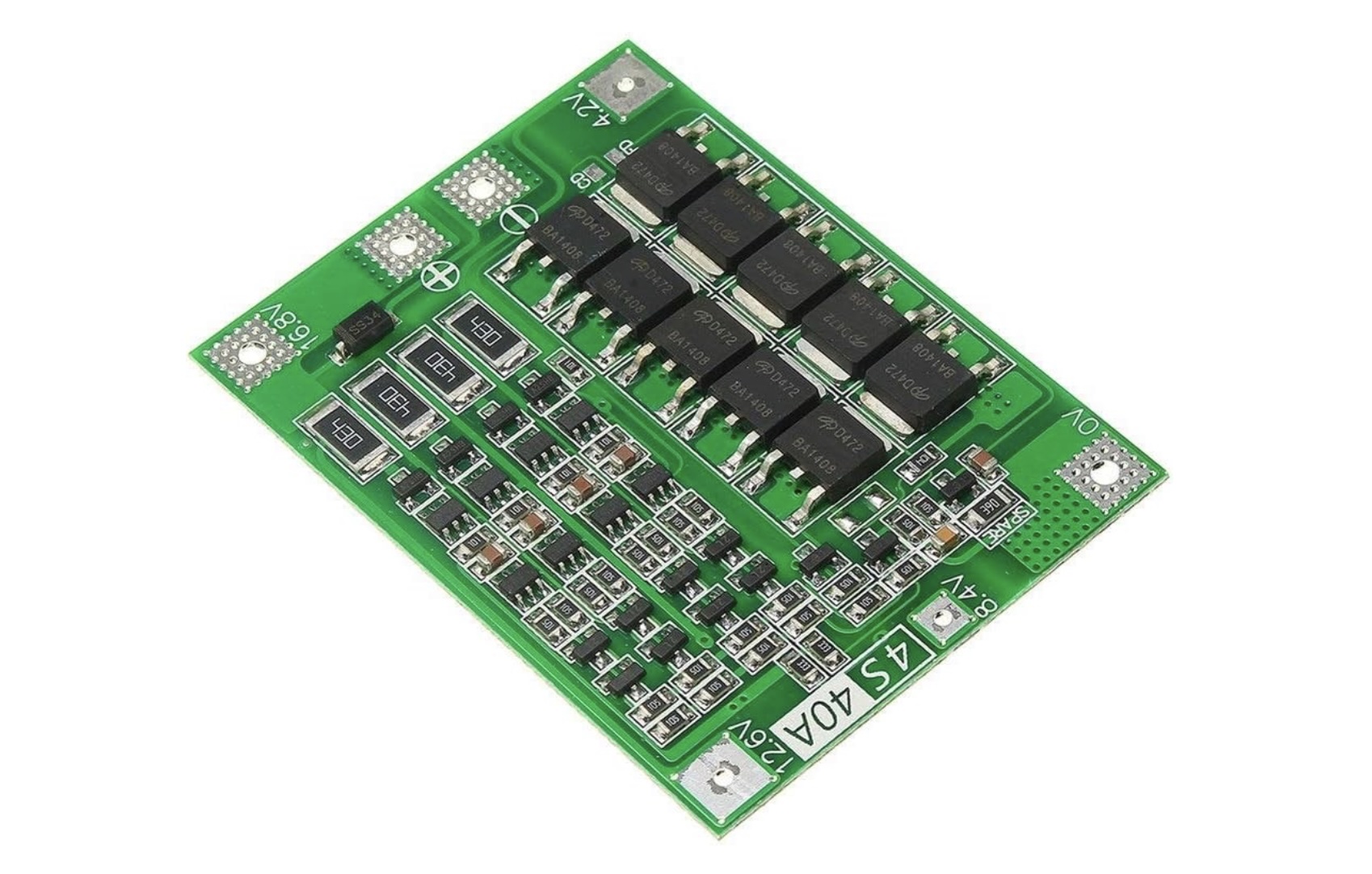 4S 40A 14.8V 16.8V Lipo Cell Li-ion Lithium Battery 18650 Charger PCB BMS Protection Board - Image 2