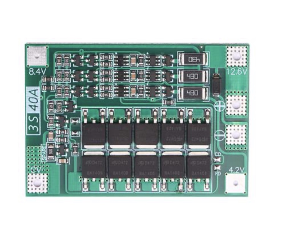 3S 40A 12.6v Li-ion Lithium Battery Charger Protection Board