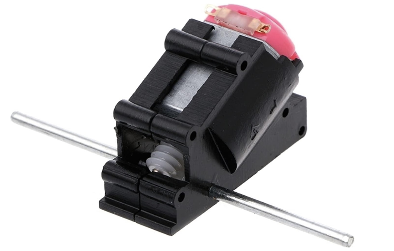 Dual Shaft Mini Worm Gear Motor DC 3-6V - Image 3