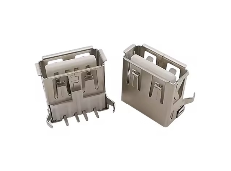 USB 2.0 Type-A Female Board Mount Connector - Image 3