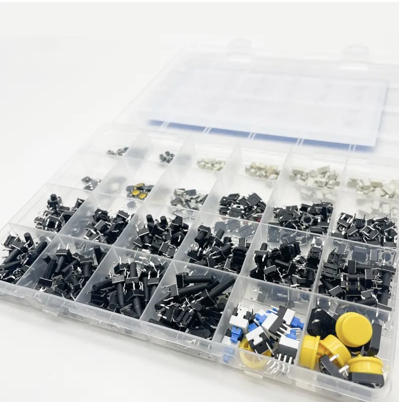 Tactile Push Button Switch Kit - 460 Piece - Image 3