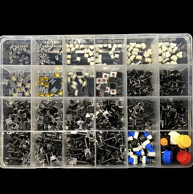 Tactile Push Button Switch Kit - 460 Piece - Image 5