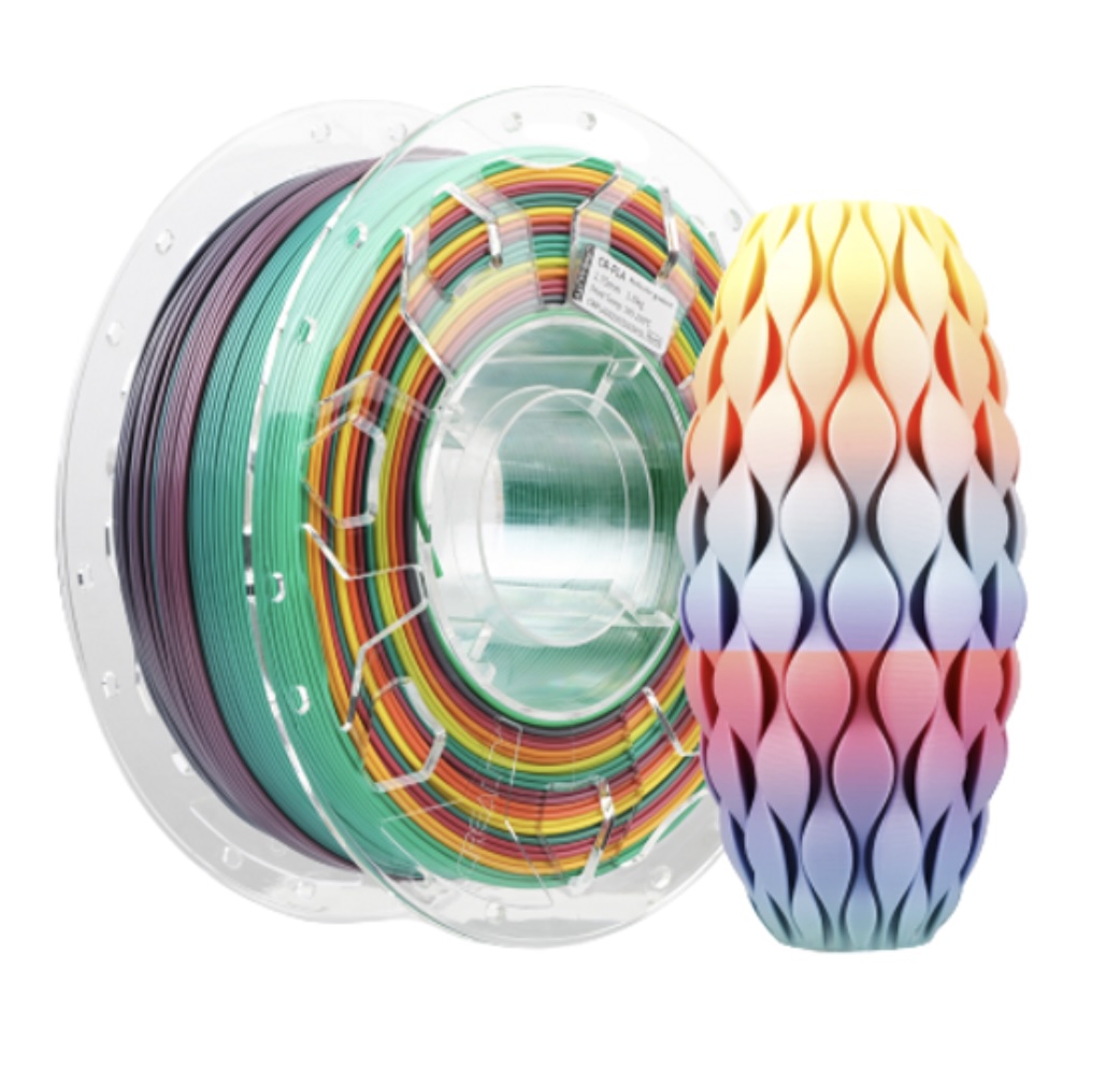 Creality CR-PLA Filament, 1.75mm, 1kg Spool - Rainbow