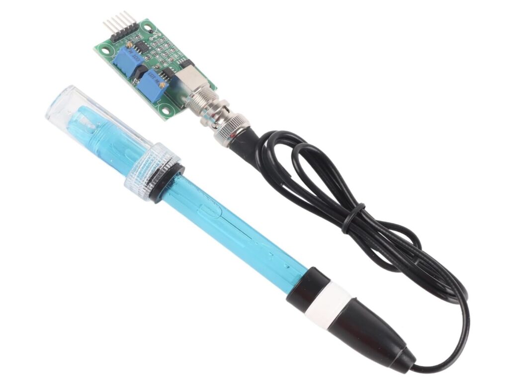 Ph Probe Radiograph PH Module Probe Kit, PH 0-14 Value Detect Sensor Module + PH Electrode ...