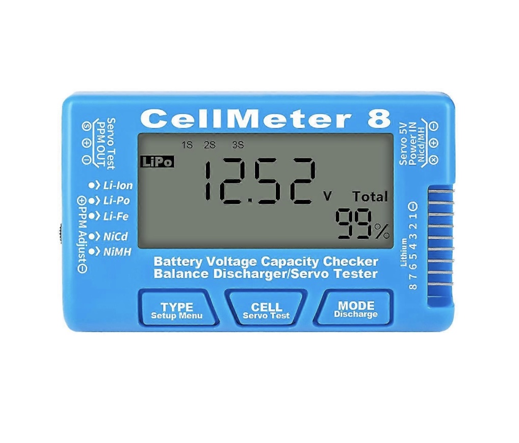 CellMeter 8 Digital Battery Tester