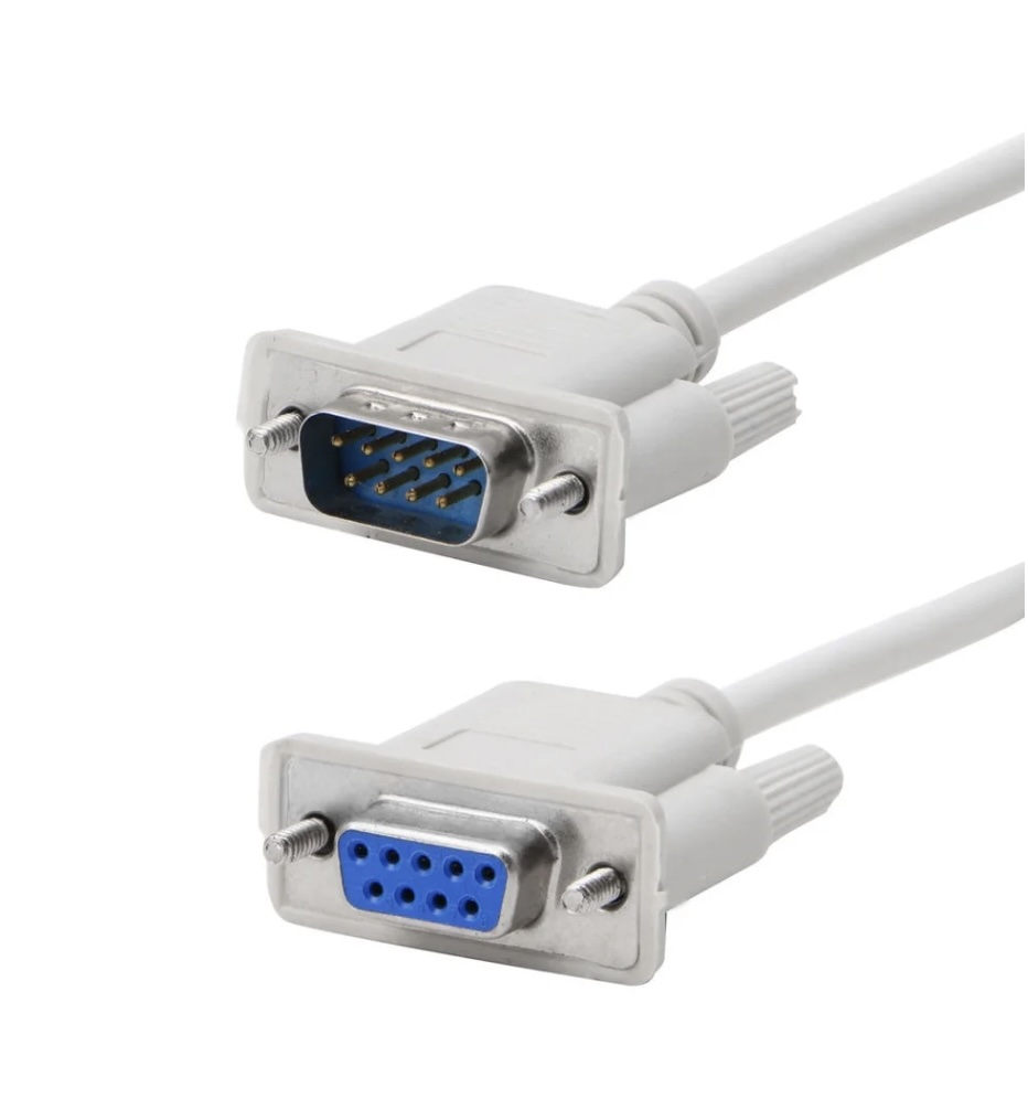 DB9 RS232 Serial Port Data Cable Male to Female