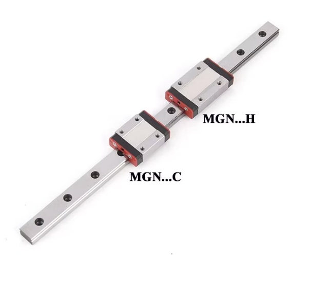 MGN9C x 200mm Linear Rail with Slider - Image 2