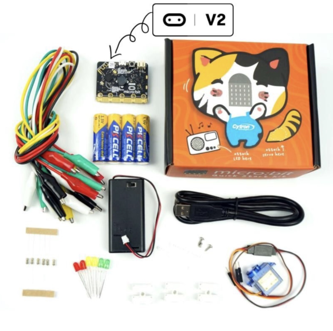 micro:bit Quick Start Kit with micro:bit V2