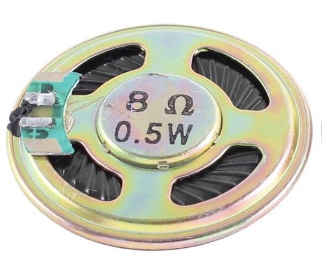 8 Ohm 0.5W Mini Speaker 40mm