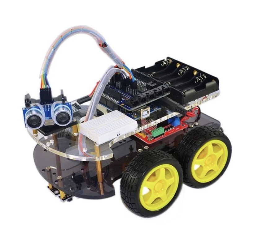 Multi-Functional 4WD Robot Car Chassis Kit