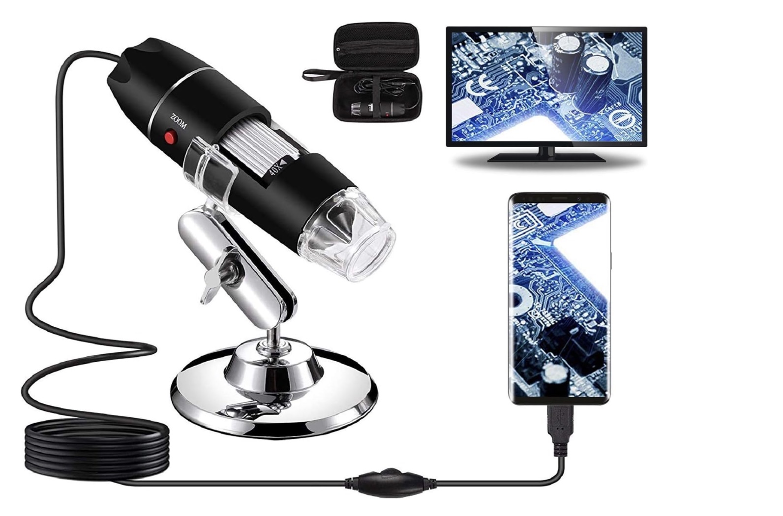 Mini USB Microscope 1000x