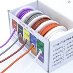 24AWG 5 Colours Ultra Soft Silicone Wire Kit (A)