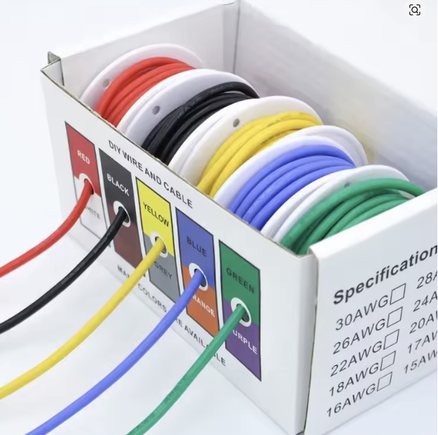 24AWG 5 Colours Ultra Soft Silicone Wire Kit (B)