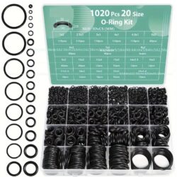 Nitrile Silicone O-Ring Set - 1020 Piece