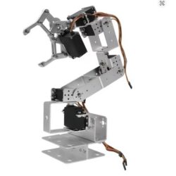 6DOF Robotic Arm Kit Silver (Body Only)