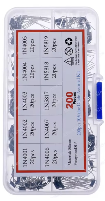 Zener Diode Assorted Kit - 200 Piece