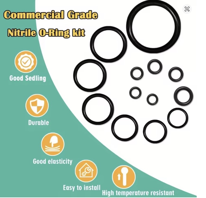 Nitrile Silicone O-Ring Set - 1020 Piece - Image 3