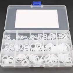 Rubber Silicone O-Ring Seal VMQ White - 225 Piece