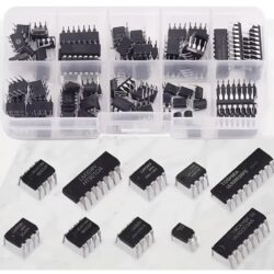 Integrated Circuit DIP IC Combination Chip Kit - 85 Piece