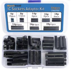 DIP IC Sockets Adaptor Kit - 66 Piece
