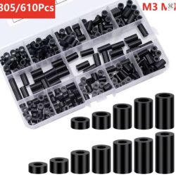 Nylon Spacer Sleeve Kit - 305 Piece